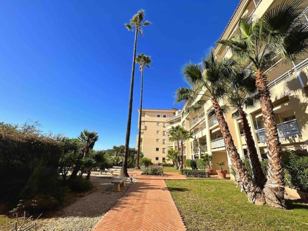 Il Gioiello : Apt 2 Pers, Clim, Piscine, Parking Antibes Eksteriør bilde